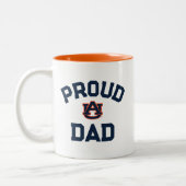 Universiteit van Auburn: "Trotse vader" Tweekleurige Koffiemok (Links)