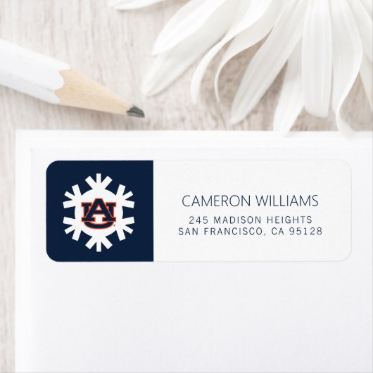 Universiteit van Auburn | vakantiepatroon Etiket (Insitu)