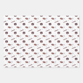 Universiteit van Auburn | vakantiepatroon Inpakpapier Vel (Voorkant 2)