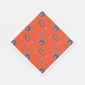 Universiteit van Auburn | vakantiepatroon Servet (Hoek)