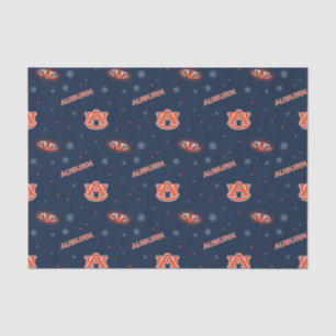 Universiteit van Auburn vakantiepatroon Tissuepapier