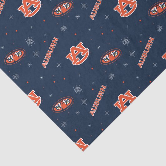 Universiteit van Auburn | vakantiepatroon Tissuepapier (Detail)