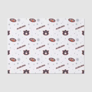 Universiteit van Auburn vakantiepatroon Tissuepapier