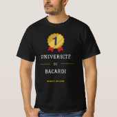 Universiteit van Bacardi T-shirt (Voorkant)