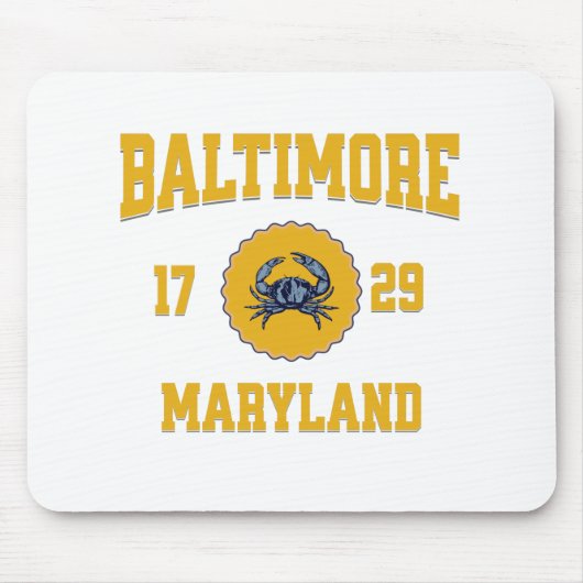 Universiteit van Baltimore Maryland Muismat (Voorkant)