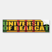 Universiteit van Bearcat Sticker (Voorkant)