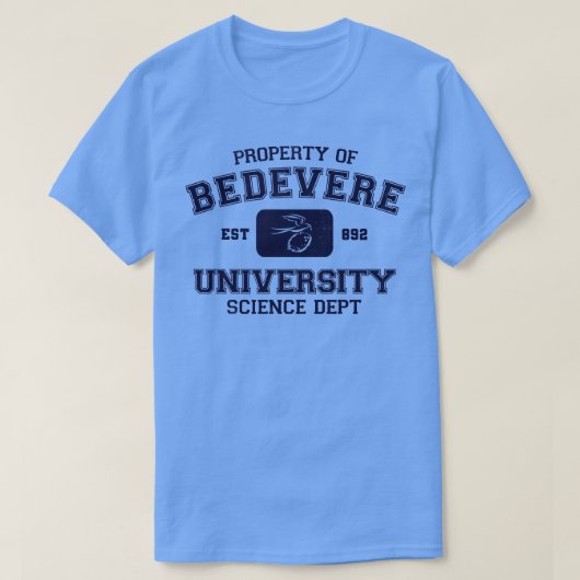 Universiteit van Bedevere T-shirt (Design voorkant)
