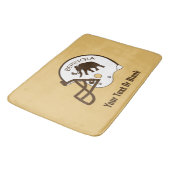 Universiteit van Beringia Football Badmat (Gekanteld)