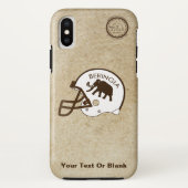 Universiteit van Beringia Football Case-Mate iPhone Case (Achterkant)