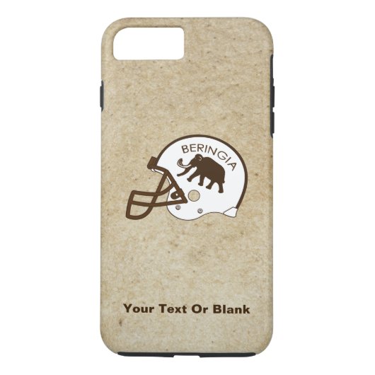 Universiteit van Beringia Football Case-Mate iPhone Case (Achterkant)