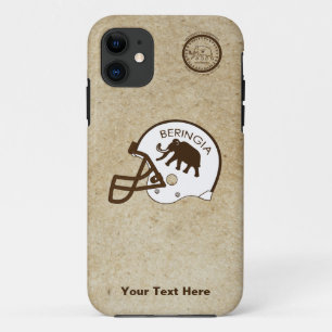 Universiteit van Beringia Football Case-Mate iPhone Case
