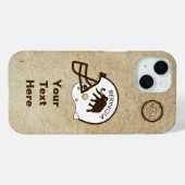Universiteit van Beringia Football Case-Mate iPhone Case (Achterkant (horizontaal))