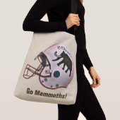 Universiteit van Beringia Football Crossbody Tas (Dichtbij)