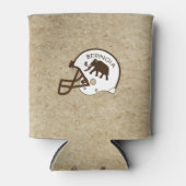 Universiteit van Beringia Football Helmet Koelbox Blikjeskoeler (Voorkant)
