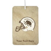 Universiteit van Beringia Football Luchtverfrisser (Voorkant)