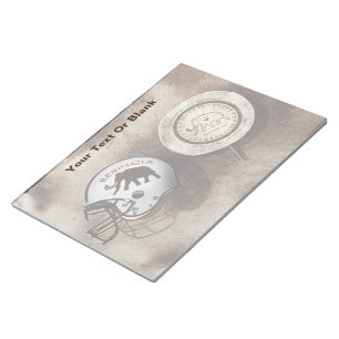 Universiteit van Beringia Football Notitieblok