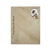 Universiteit van Beringia Football Notitieblok (Linkerzijde)