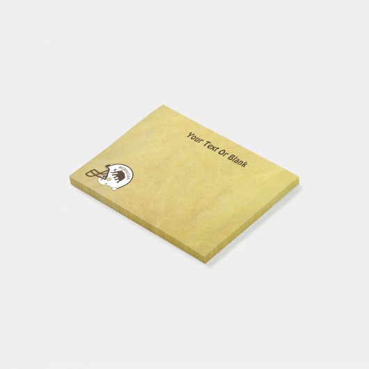 Universiteit van Beringia Football Post-it® Notes (Schuin)