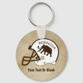 Universiteit van Beringia Football Sleutelhanger (Voorkant)