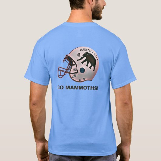 Universiteit van Beringia Football T-shirt (Achterkant)