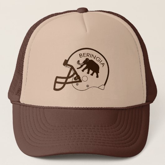 Universiteit van Beringia Football Trucker Pet (Voorkant)