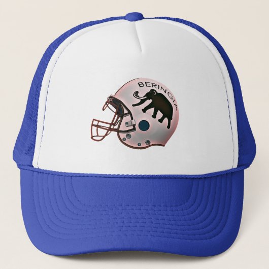 Universiteit van Beringia Football Trucker Pet (Voorkant)