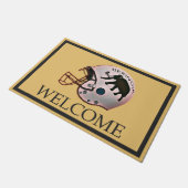 Universiteit van Beringia Football - Welkom Deurmat (Schuin)