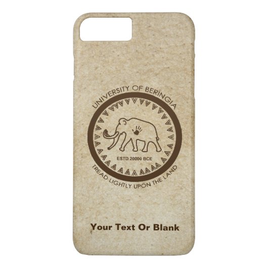 Universiteit van Beringia Mammoet Case-Mate iPhone Case (Achterkant)