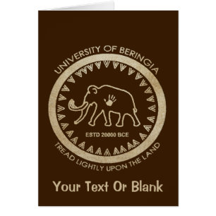 Universiteit van Beringia Mammoth