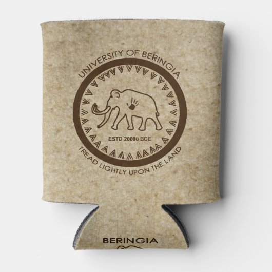 Universiteit van Beringia Mammoth Blikjeskoeler (Voorkant)