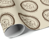 Universiteit van Beringia Mammoth Cadeaupapier (Rol Hoek)