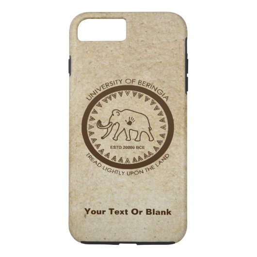 Universiteit van Beringia Mammoth Case-Mate iPhone Case (Achterkant)