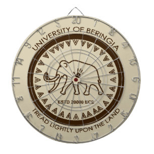 Universiteit van Beringia Mammoth Dartbord