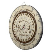 Universiteit van Beringia Mammoth Dartbord (Voorkant Rechts)