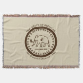 Universiteit van Beringia Mammoth Deken (Voorkant)