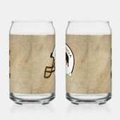 Universiteit van Beringia Mammoth Helmet Blikvorm Glas (Rechts)