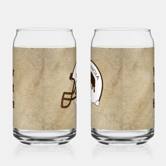 Universiteit van Beringia Mammoth Helmet Blikvorm Glas (Rechts)