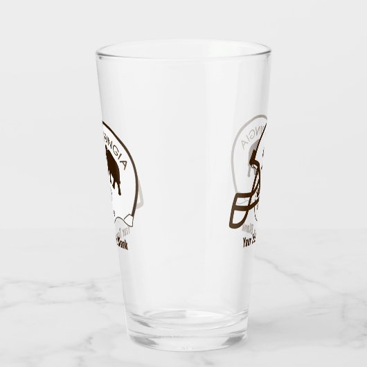 Universiteit van Beringia Mammoth Helmet Glas (Rechts)