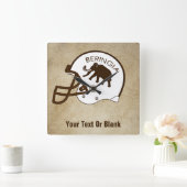 Universiteit van Beringia Mammoth Helmet Vierkante Klok (Huis)