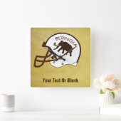 Universiteit van Beringia Mammoth Helmet Vierkante Klok (Huis)