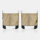 Universiteit van Beringia Mammoth Helmet Whisky Glas (Links)