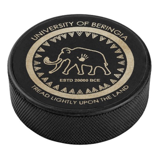 Universiteit van Beringia Mammoth Hockey Puck (3/4)