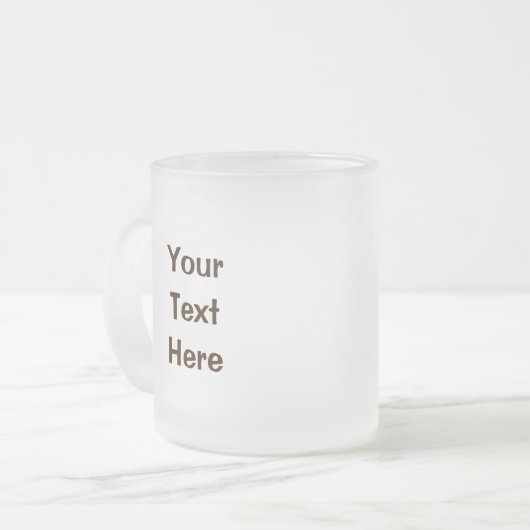 Universiteit van Beringia Mammoth Matglas Koffiemok (Voorkant links)