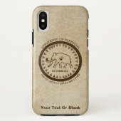 Universiteit van Beringia Mammoth Seal Case-Mate iPhone Case (Achterkant)