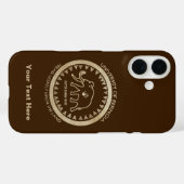 Universiteit van Beringia Mammoth Seal Case-Mate iPhone Case (Achterkant (horizontaal))