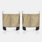 Universiteit van Beringia Mammoth Seal Whisky Glas (Rechts)
