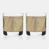 Universiteit van Beringia Mammoth Seal Whisky Glas (Links)