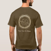 Universiteit van Beringia Mammoth T-shirt (Achterkant)