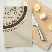 Universiteit van Beringia Mammoth Theedoek (Quarter Fold)