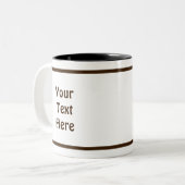 Universiteit van Beringia Mammoth Tweekleurige Koffiemok (Voorkant links)